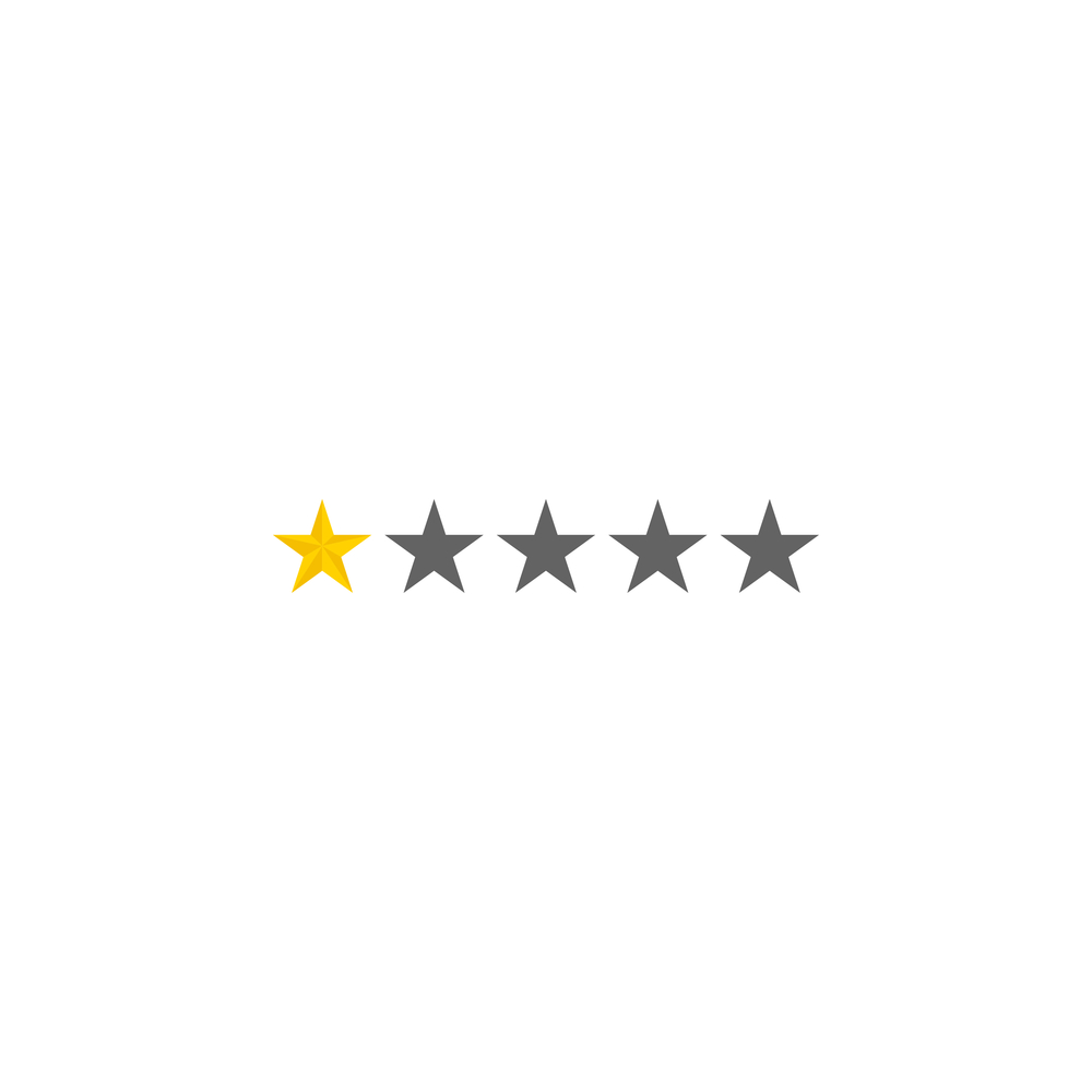 one star review